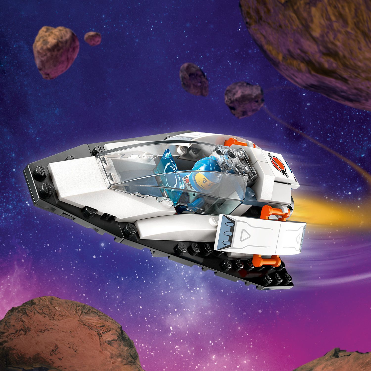 Parádní hračka vesmírná loď